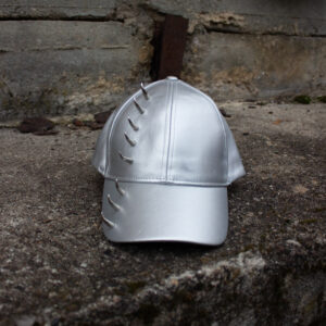 SILVER BASEBALL HAT