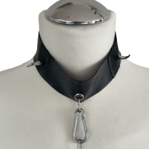 LATEX HARNESS W CHAINS S-XL