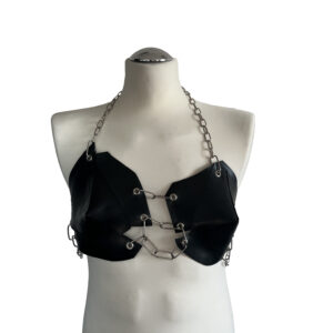 LATEX CONE BRA L-XL