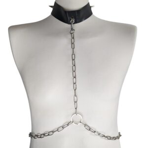 CHOCKER AND HARNESS BLACK M-L