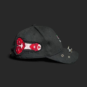 BASEBALL CAP W FLOWER EMBROIDERY