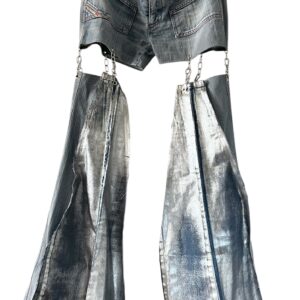 CONVERTIBLE SILVER BLUE JEANS XS