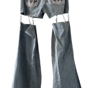 CONVERTIBLE SILVER BLUE JEANS XS