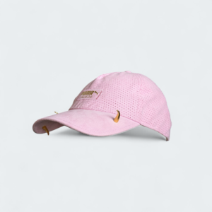 REWORKED SUEDE BASEBALL HAT W SPIKES
