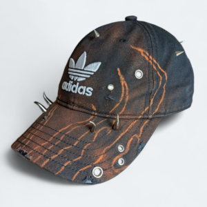 REWORKED BLEACHED BASEBALL HAT W LOGO