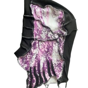BLACK BALACLAVA WITH PRINTS M