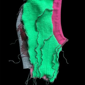 PINK-GREEN BALACLAVA L-XL